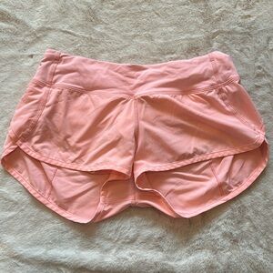 lululemon Speed Short - light pink